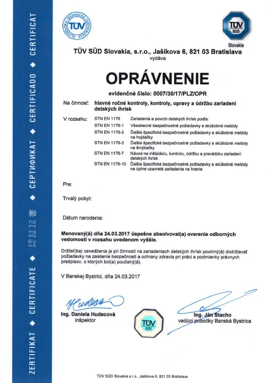Certifikované interiérové detské ihrisko spĺňajúce bezpečnostnú normu EN 1176 pre komerčné prevádzky
