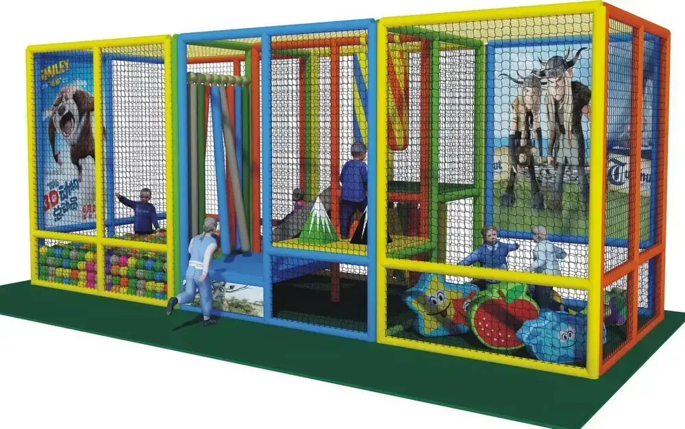 Detské indoor ihrisko pre kaviarne, cukrárne a reštaurácie s loptičkovou zónou