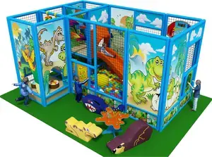 Detský kútik s dinosaurami pre rodinné prevádzky