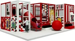 Dizajnové ihrisko so šmykľavkou, trampolínou a aktívnymi prvkami