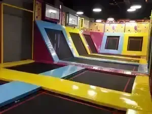 Trampolínový park pre interiérové detské zábavné centrá