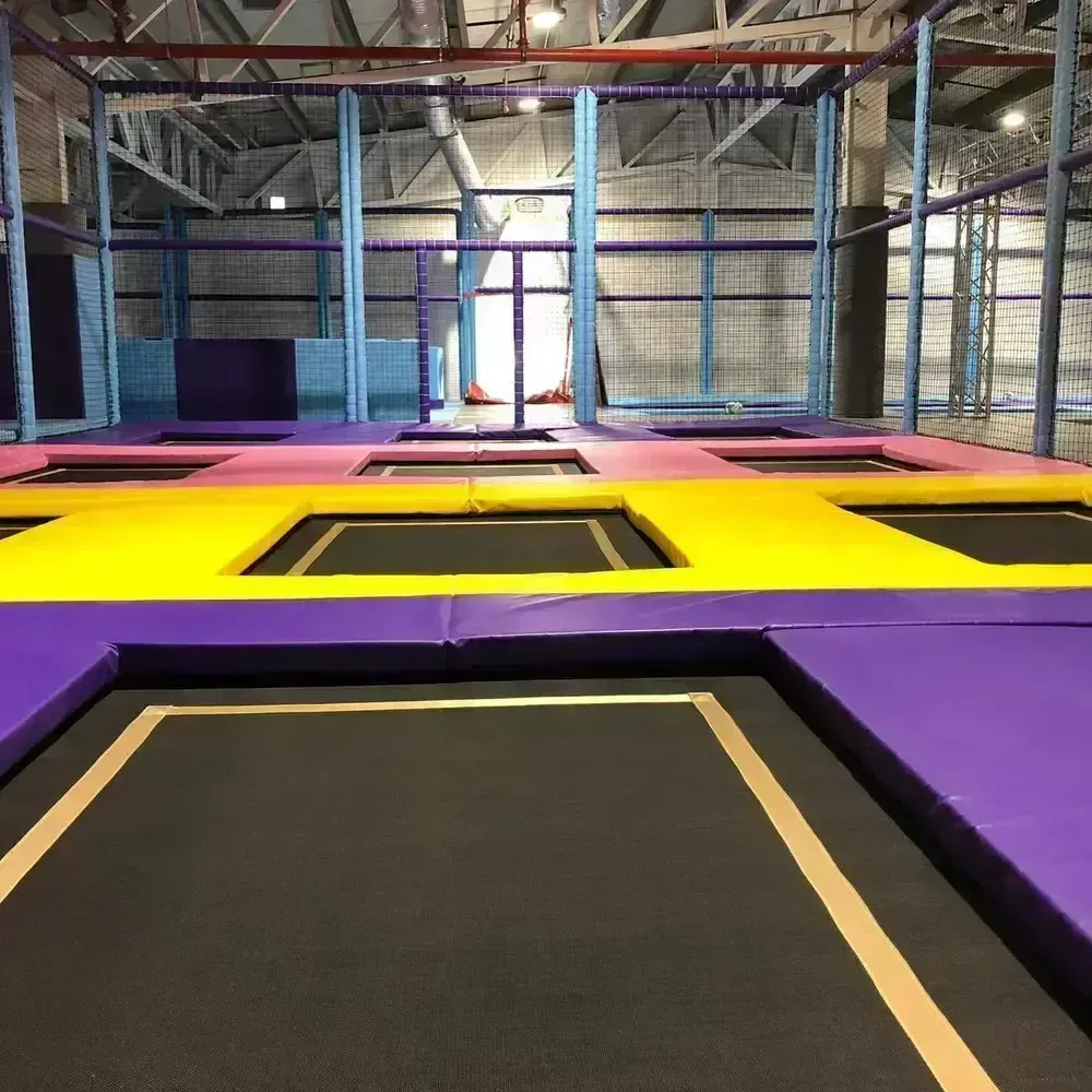 Trampolínový park pre interiérové detské zábavné centrá
