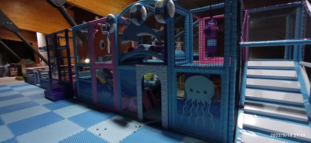 Interiérové detské ihrisko pre hotelový rezort Aquacity Poprad